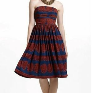 Anthropologie Girls From Savoy Dress